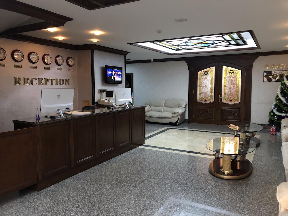 Ganjali Plaza Hotel Baku Exterior foto
